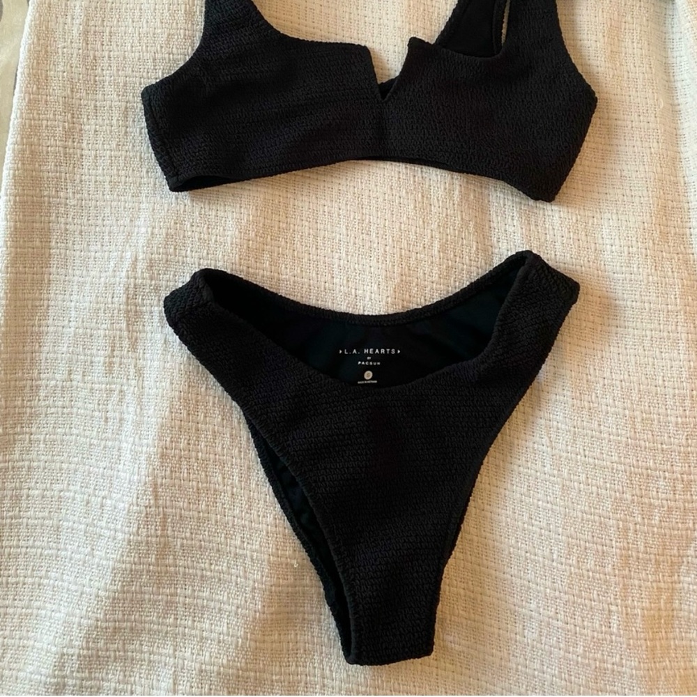Pacsun L.A. Hearts Bikini Set
